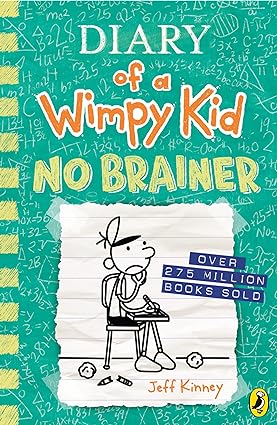 Diary of a wimpy kid: no brainer by Jeff Kinney [hardcover]