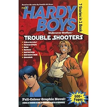 Hardy Boys Undercover Brothers Trouble Shooters (7 in 1) [Hardcover] [Rare books] [Graphic novel]
