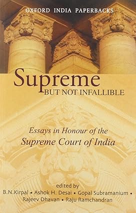 Supreme but not infallible [rare books]