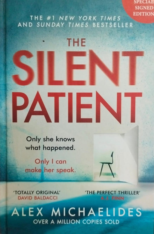 The silent patient [hardcover] [with sign copy] [rare books]