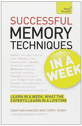 Successful memory techniques in a week [rare books]