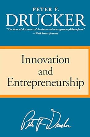 Innovation and Entrepreneurship [Rare books]