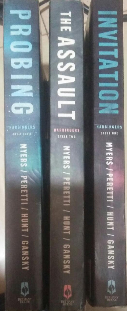 Invitation: The Assault: Probing: Cycle 1,2,3 of the Harbingers Series [3 vol] (RARE BOOKS)