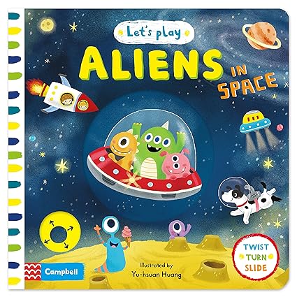 Aliens in Space (Let's Play) Board book