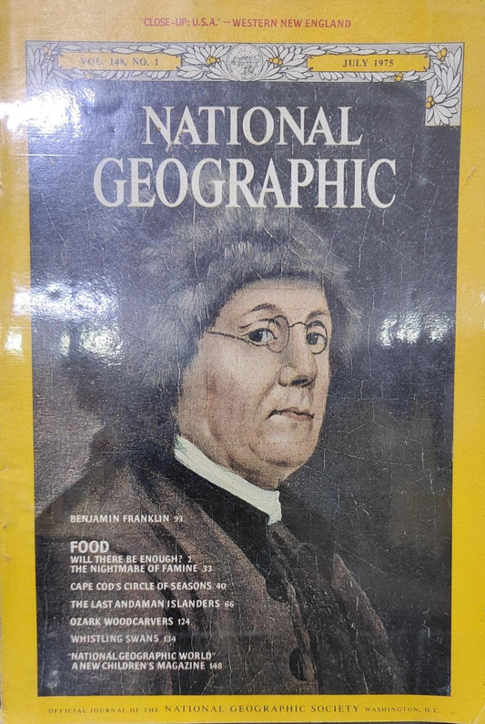 Food [National Geographic Magazine July 1975] [RARE BOOKS]