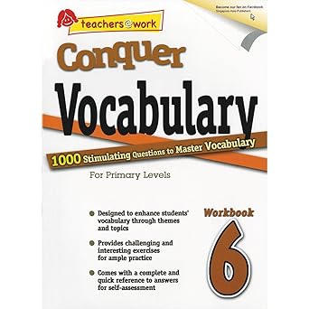Sap conquer vocabulary for primary 6 [workbook]