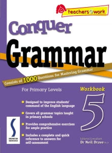 Sap conquer grammar for primary levels 5 [workbook]