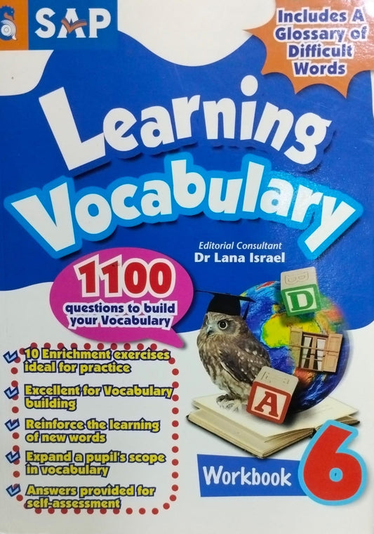 Sap learning vocabulary 6 [workbook]