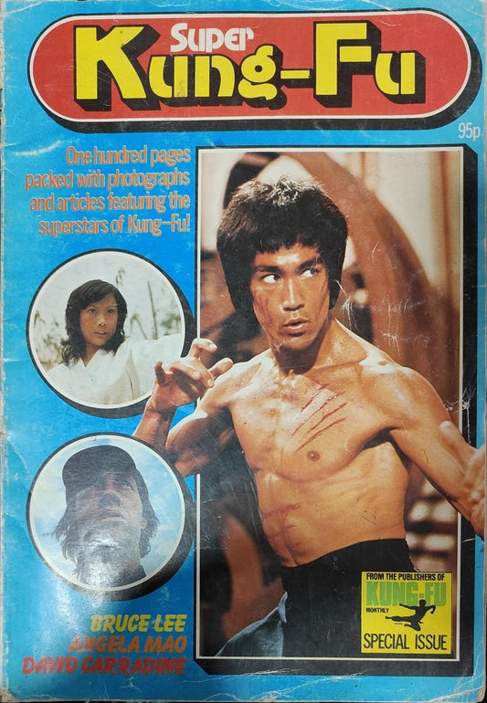 Super Kung-Fu [Special Issue] by Bruce Lee |Angela Mao |David Carradine [rare books]