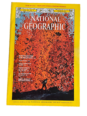 Which Way Now For Argentina? [national geographic][rare books][march 1975]