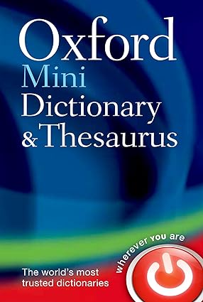 Oxford mini dictionary & thesaurus