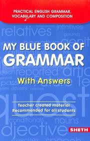 My blue book of grammar with answers