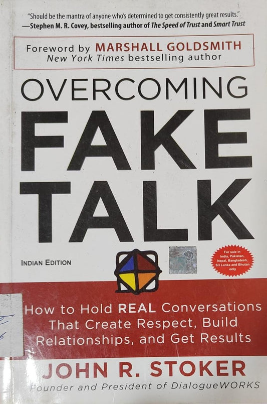 Overcoming Fake Talk [Rare books]
