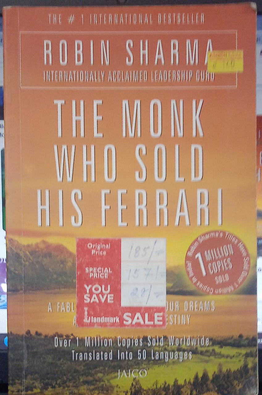 The Monk Who Sold His Ferrari [SAME COVER] OLD EDITION