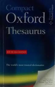 Compact oxford thesaurus [hardcover]