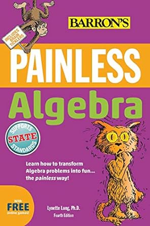 Painless Algebra  [Rare books]