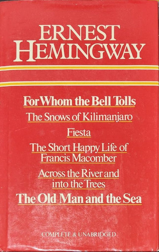 The Ernest Hemingway [Hardcover][Rare books]