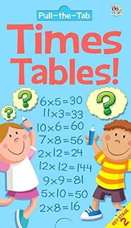 Pull-the-Tab Times Tables [Hardcover]