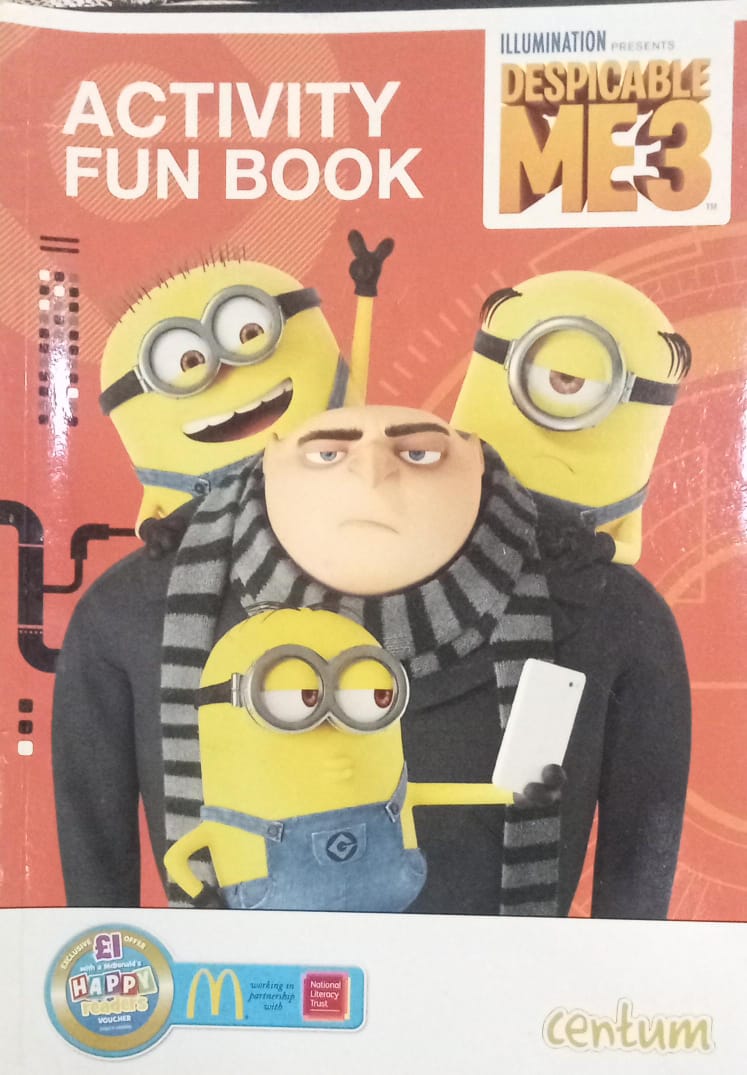 Activity Fun Book Despicable ME3
