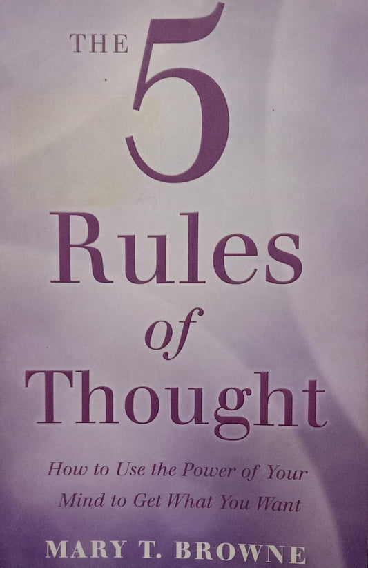 The rules of thought [rare books]