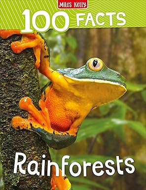 100 Facts Rainforests by Camilla de la Bédoyère [Premium Books]