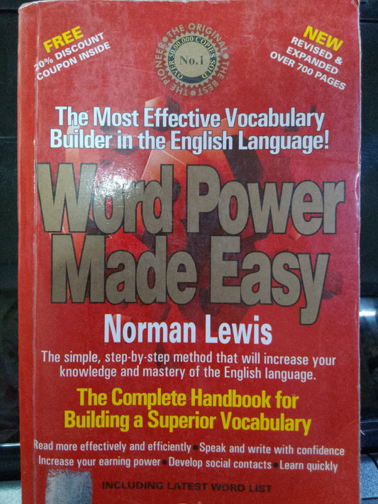 Word power made easy by Norman Lewis