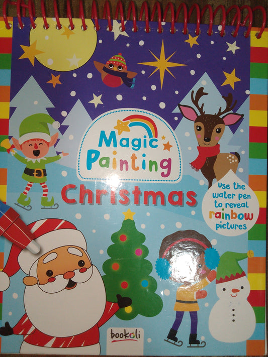 Magic Painting Christmas [colouring book] [hard cover]