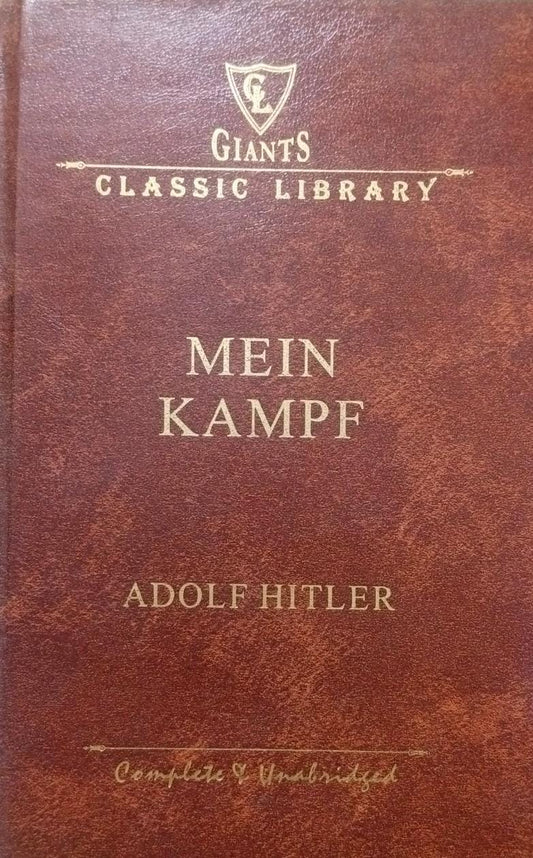 Mein kampf [hardcover] [bookskilowise] 0.700g x rs 400/-kg