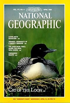 Cry Of The Loon[national geographic][rare books][April 1989]