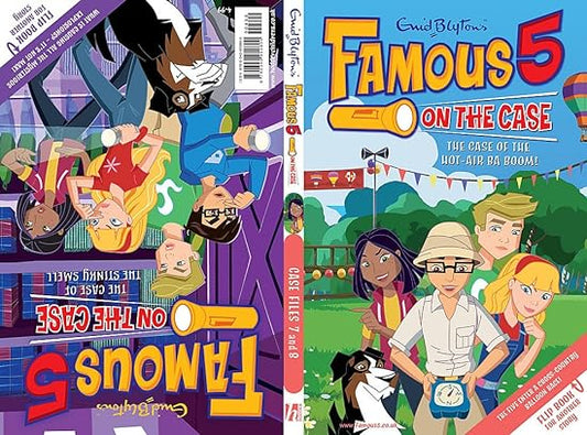 Famous five on the case: case files 07 & 08 by Enid Blyton