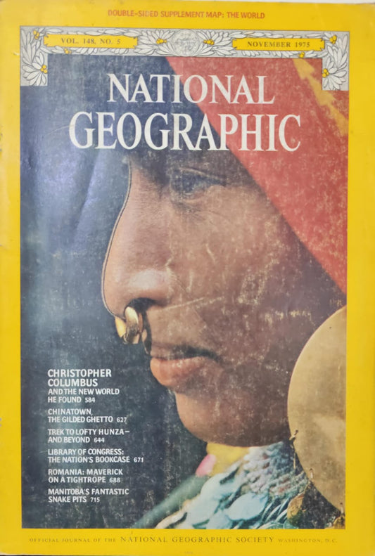Christopher Columbus [National geographic][rare books][november 1975]