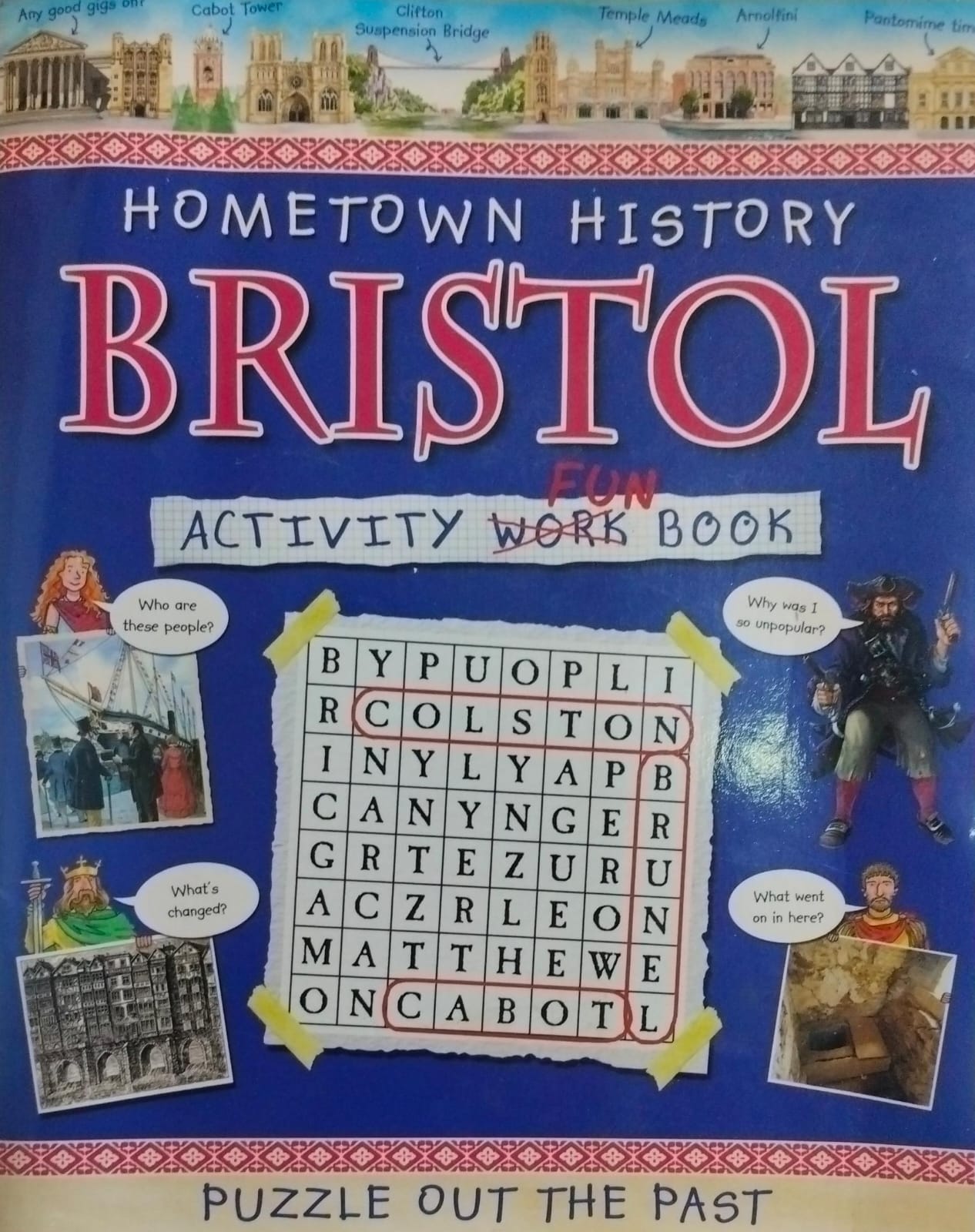 Hometown history bristol activity fun book