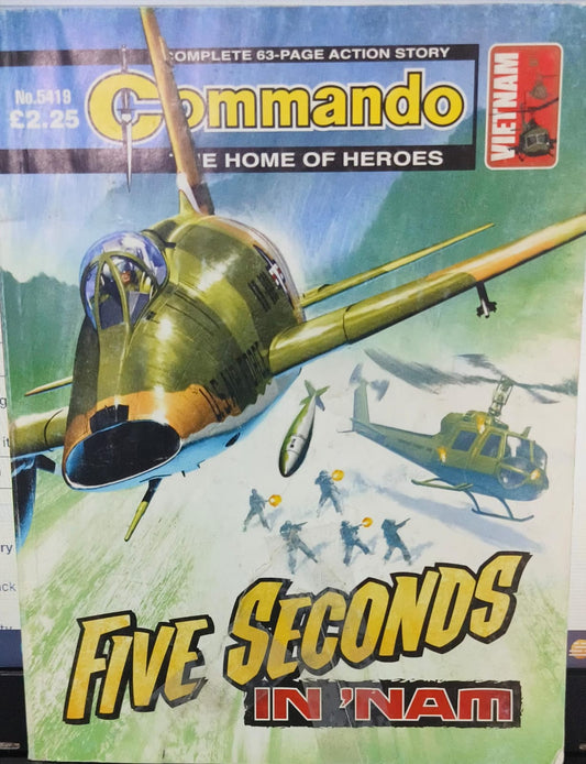 five seconds in nam [Graphic novel]