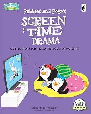 Pebbles and Pogo’s Screen Time Drama by Sonia Mehta |Abha Shah [Premium Books]