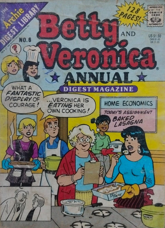 Betty and veronica annual digest magazine no.6 [graphic novel][archie digest library]