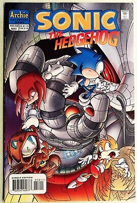 Sonic the Hedgehog No 58 May [rare books]