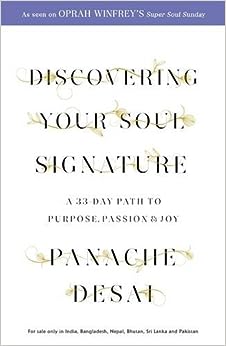 Discovering Your Soul Signature by Panache Desai [rare books]
