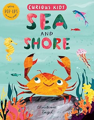 Curious Kids: Sea and Shore With POP-UPS on every page Board book by Little Tiger [Premium Books]