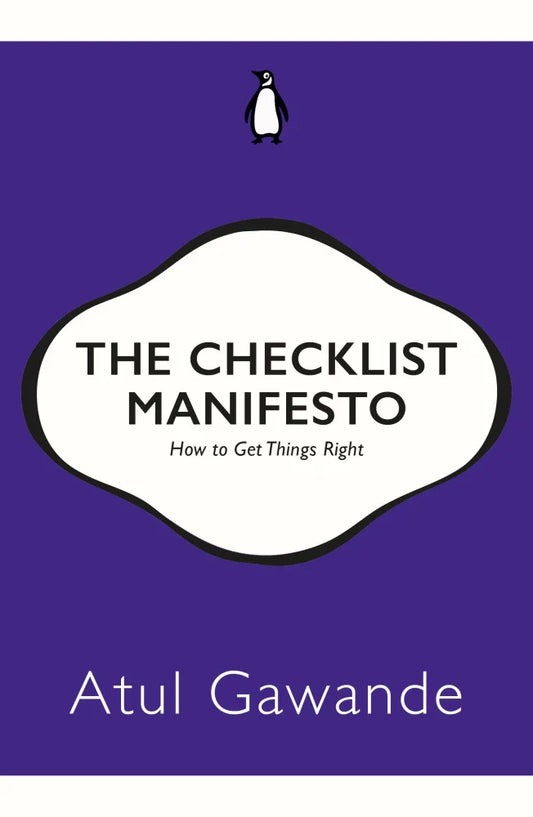 The Checklist Manifesto