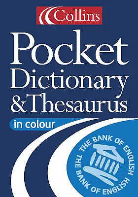 Pocket dictionary and thesaurus