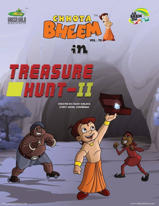 Chhota Bheem in Treasure Hunt II - Vol. 70 [graphic novel]