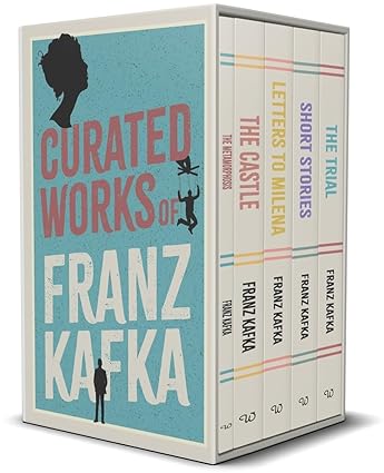 Curated works of franz kafka [5 books set] (Letters To Milena,Short Stories,The Castle,The Metamorphosis,The Trial) by Franz Kafka [Premium Books]