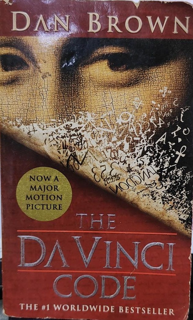 The da vinci code by Dan Brown