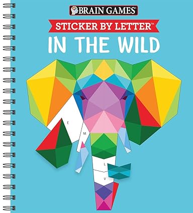 In the wild [sticker puzzles spiral bound]
