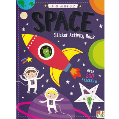 Little Space Sticker Activity Book(with sticker)