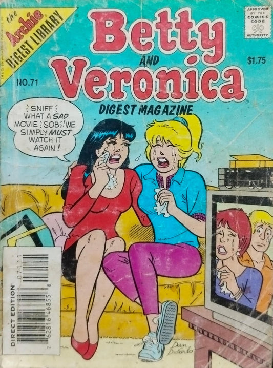 Betty and veronica digest magazine no.71 [graphic novel][archie digest library]