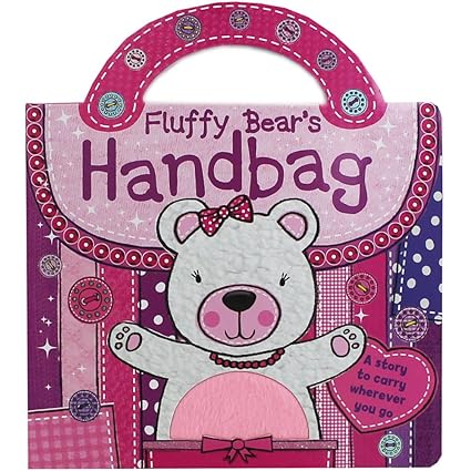 Handbag fluffy bear's (Board book)