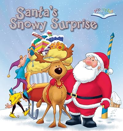 Santa's snowy surprise (pop up fun) [hardcover]
