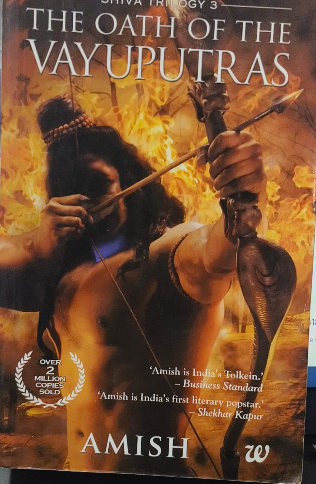 The oath of the vayuputras by Amish