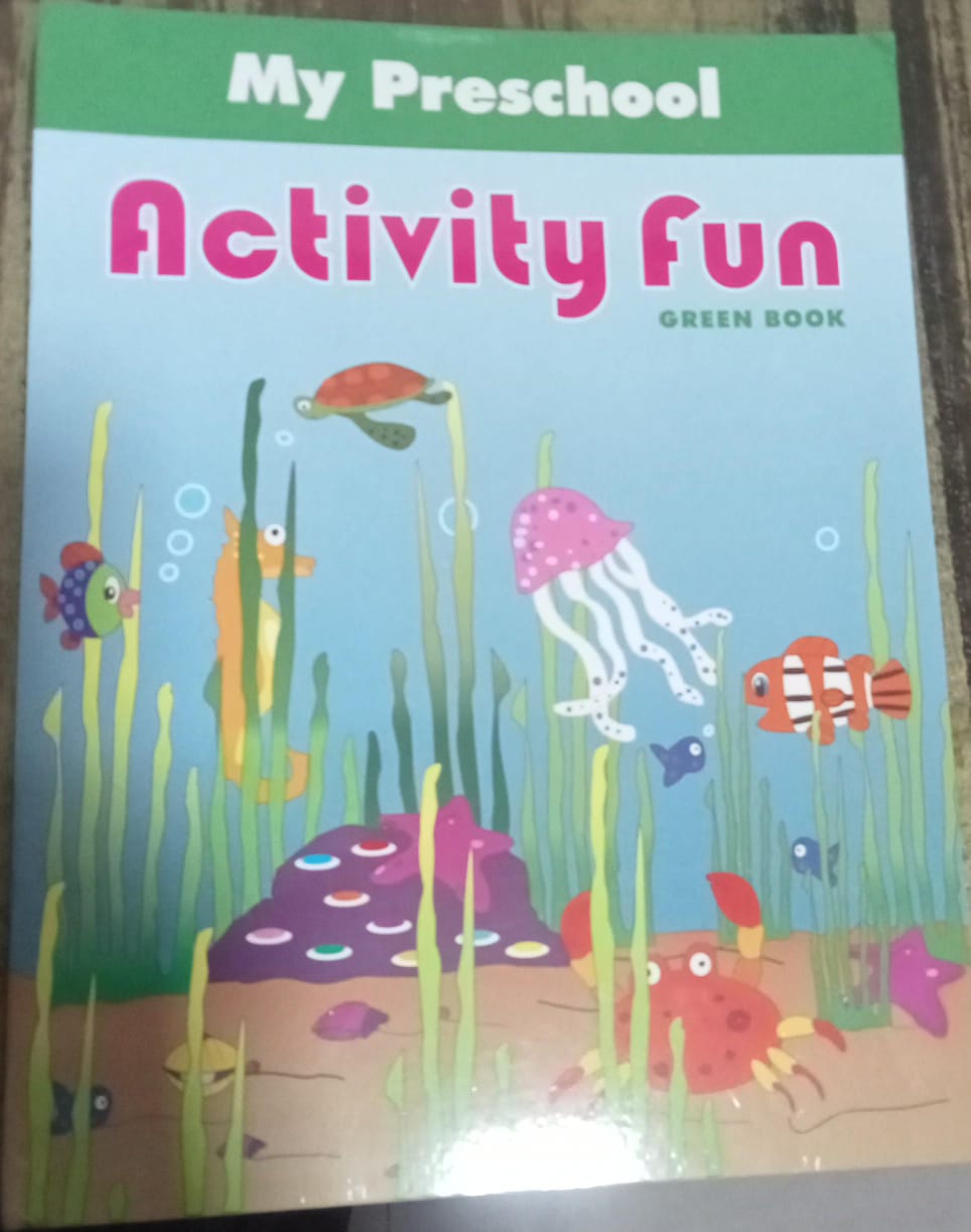 My preschool Activity Fun Green Book